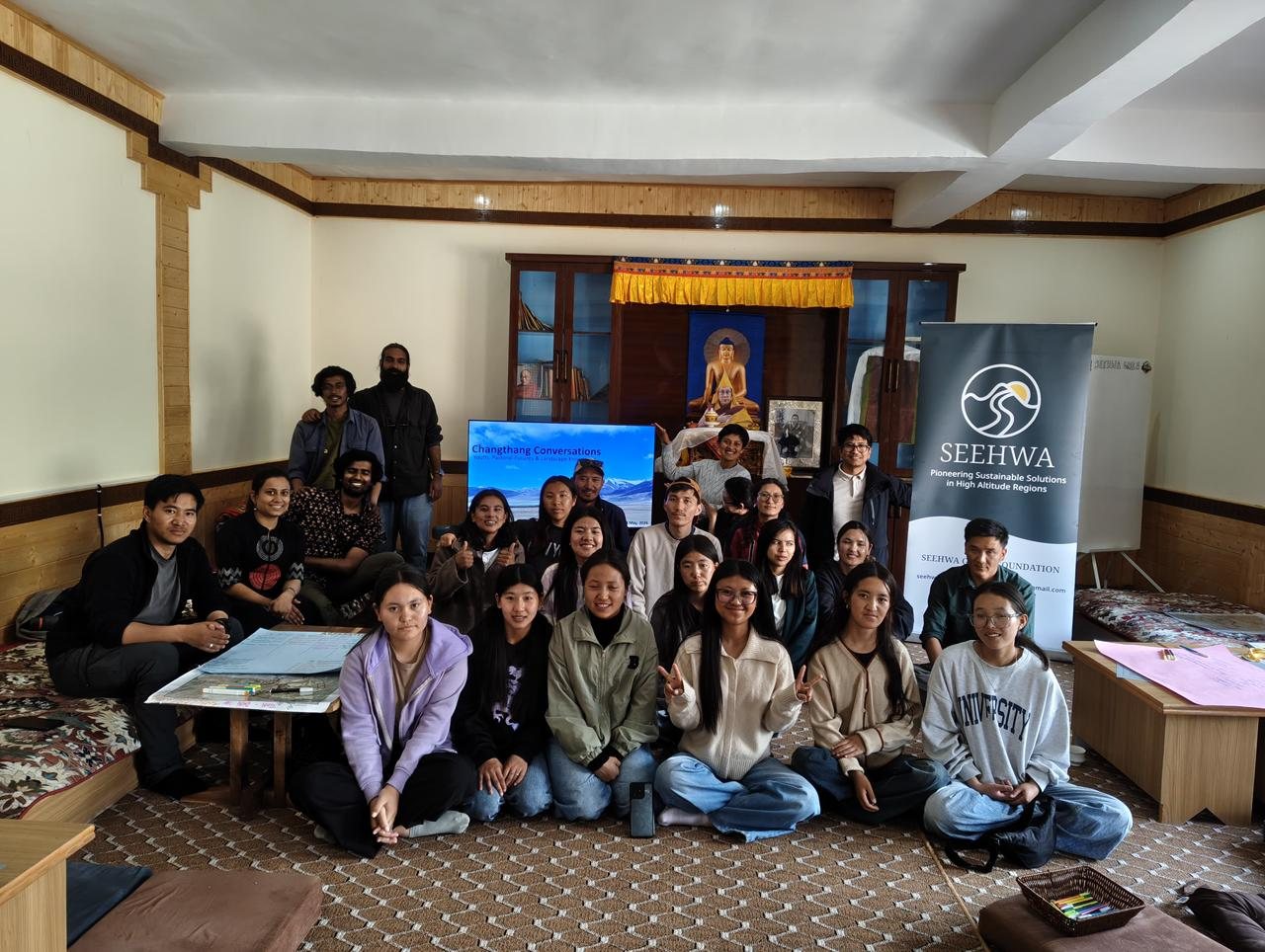 SEEHWA group field session in Ladakh